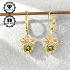 1 Carat Moissanite Hoop Earrings for Women – Hypoallergenic 18K Gold Plated Christmas Gift Jewelry